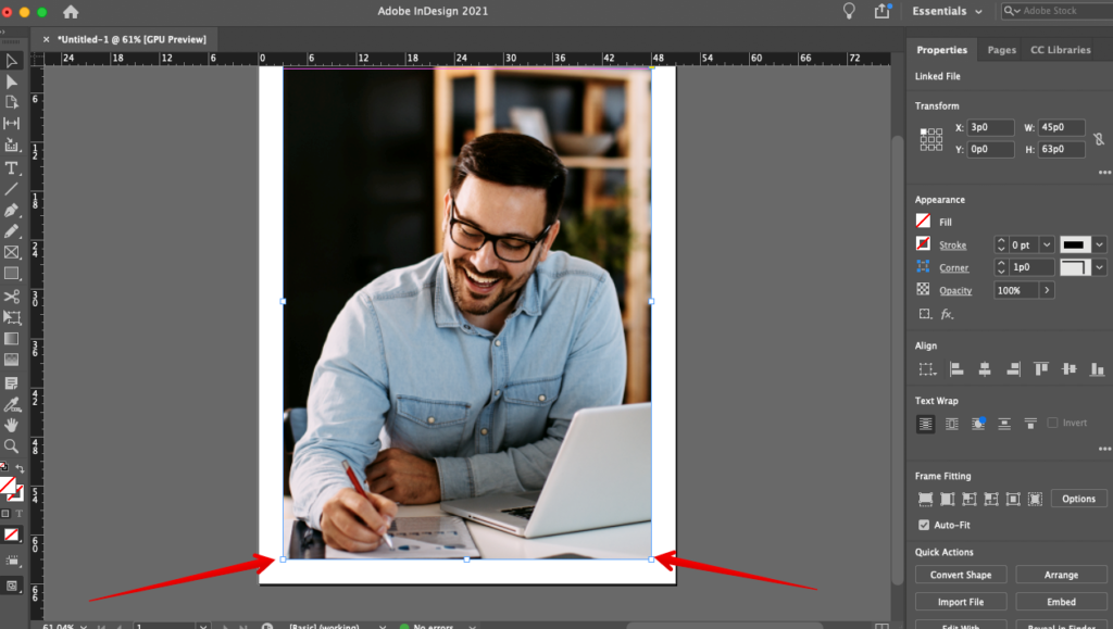 How to Resize Images in Adobe InDesign