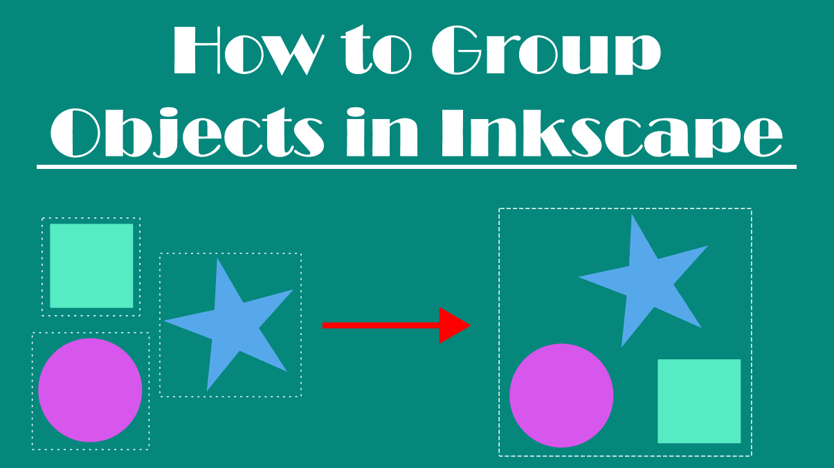 How to Group Objects in Inkscape - imagy