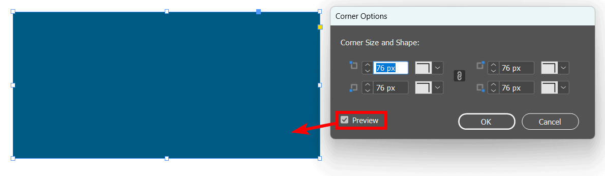 How to Round Corners in Adobe InDesign - imagy